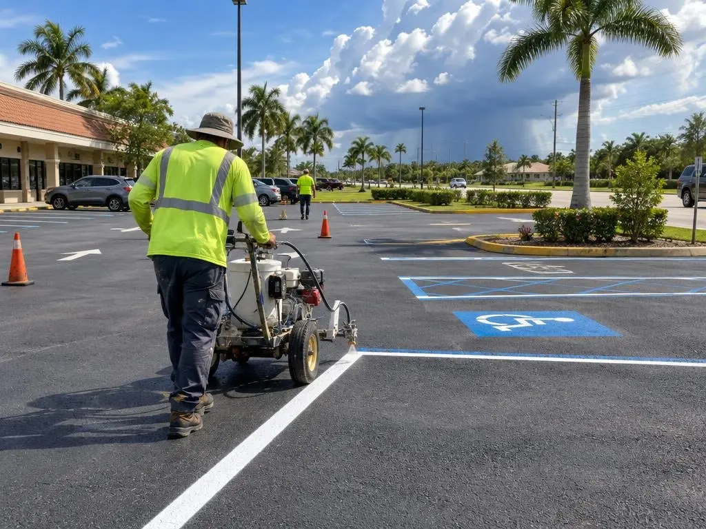 Parking Lot Striping in Homestead, FL